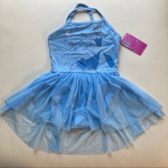 Disney Ballet Leotard Tutu Cinderella Dress - Picture 4 of 9